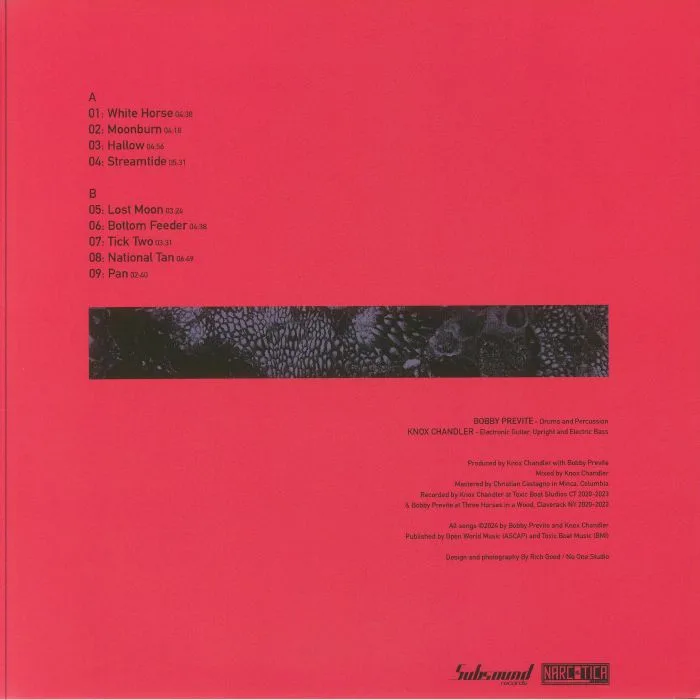 Back cover — PREVITE CHANDLER — Previte Chandler