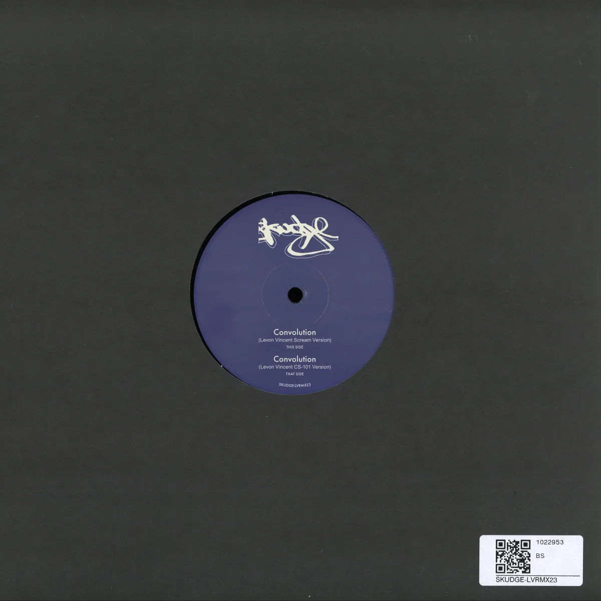 Back cover — Skudge — Convolution