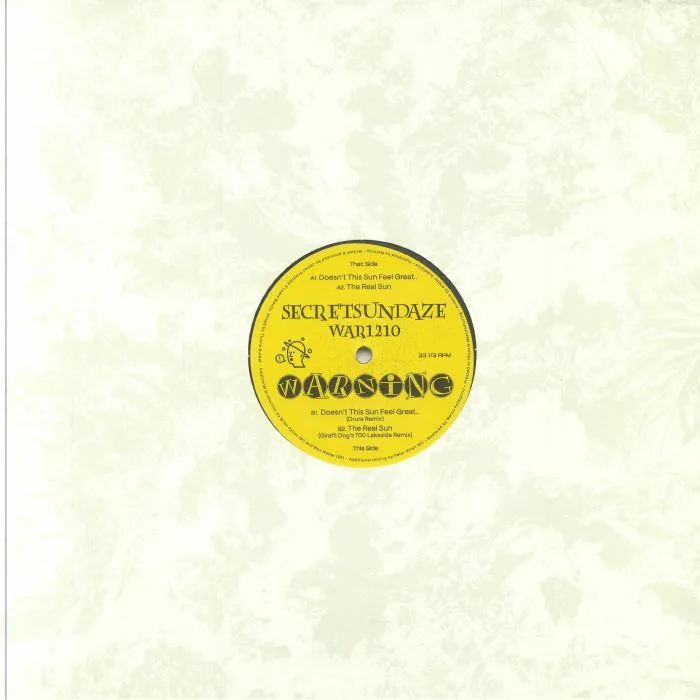 Back cover — SECRETSUNDAZE — WAR 1210