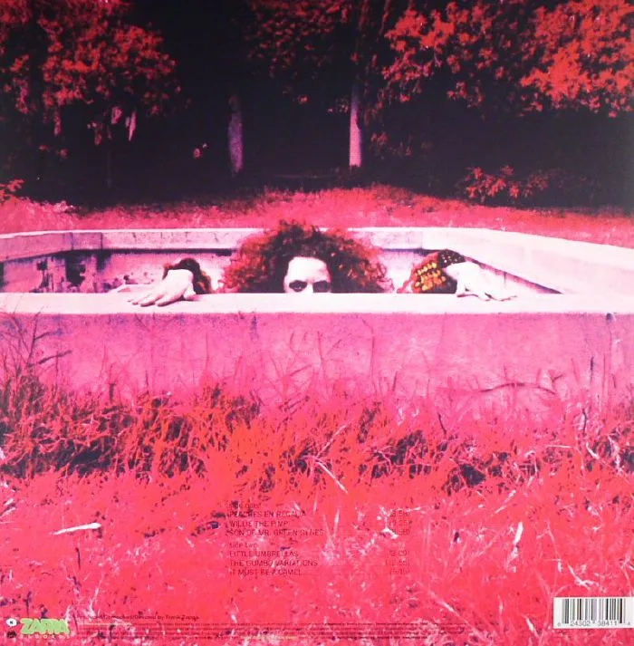 Back cover — Frank ZAPPA — Hot Rats