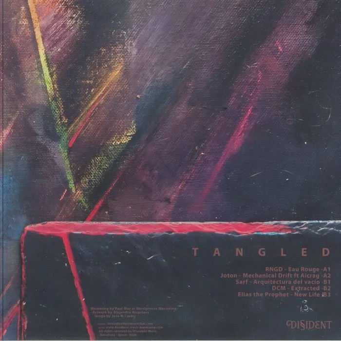 Back cover — RNGD / JOTON / SARF / DCM / ELIAS THE PROPHET — Tangled
