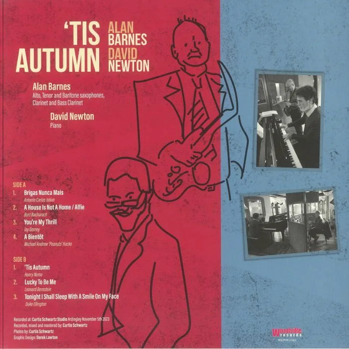 Обратная сторона обложки — Alan BARNES / DAVID NEWTON — Tis Autumn