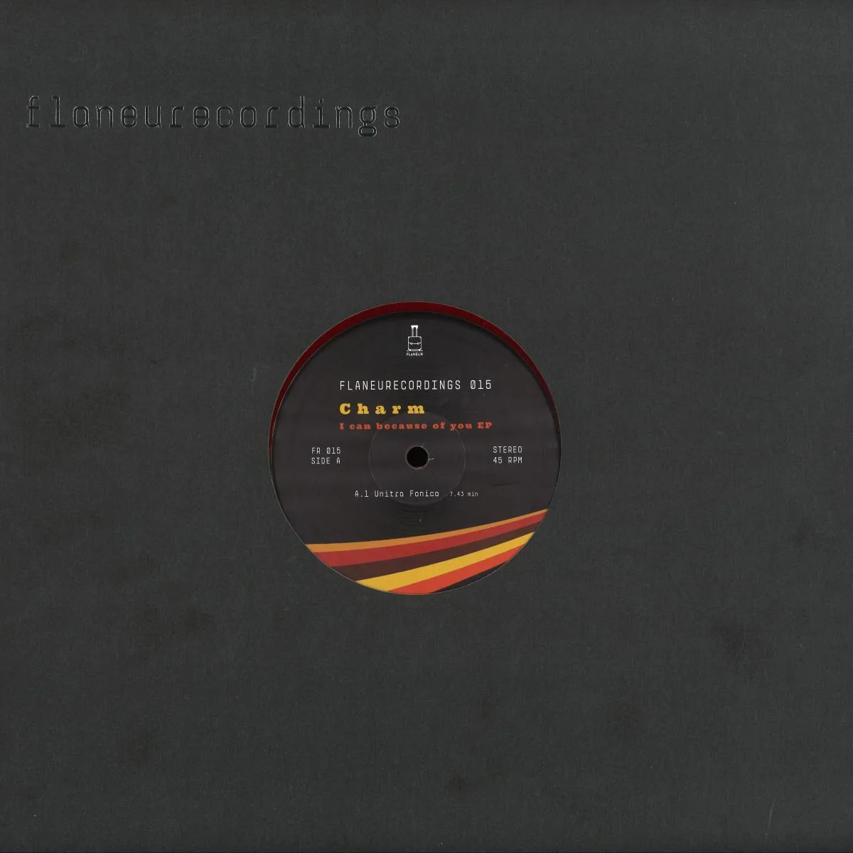 Back cover — Charm — I can because of you EP