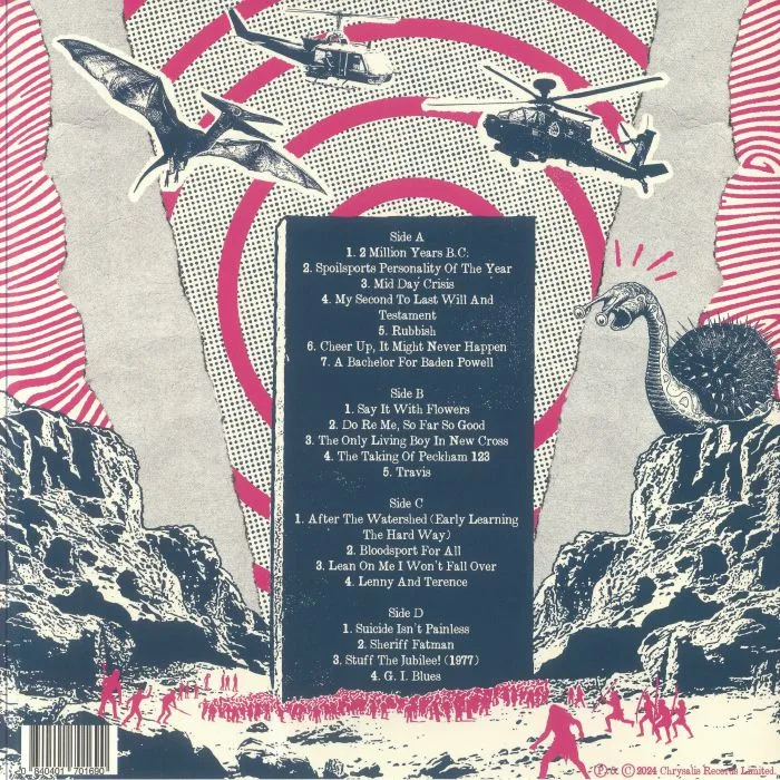 Back cover — CARTER THE UNSTOPPABLE SEX MACHINE — Up Pompey! Live In Portsmouth 1993 (Record Store Day Black Friday RSD 2024)