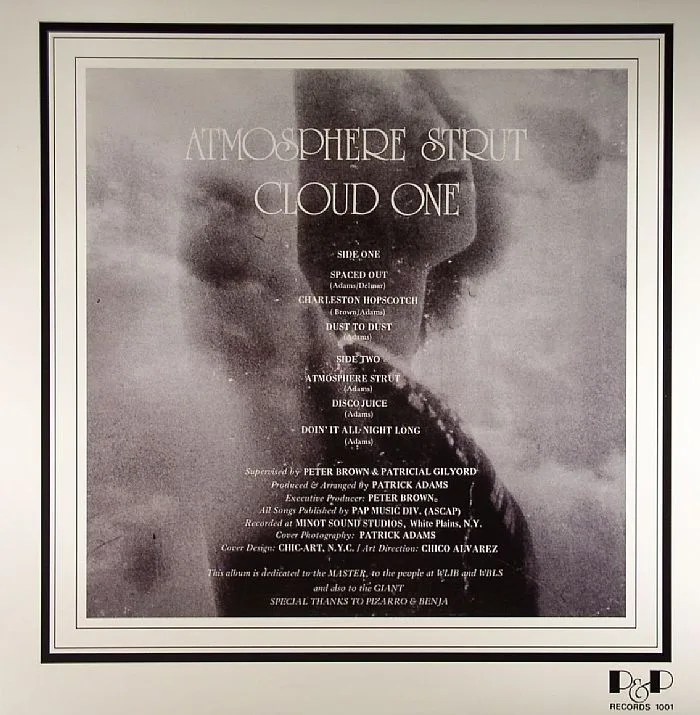 Обратная сторона обложки — CLOUD ONE — Atmosphere Strut