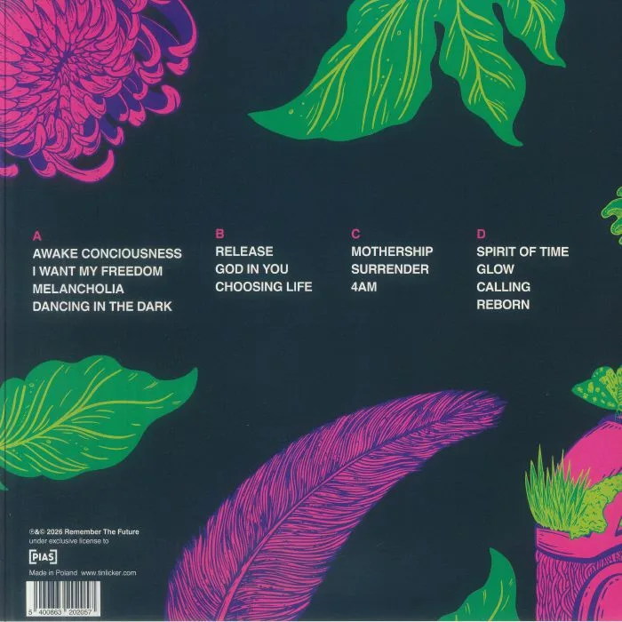 Back cover — TINLICKER — Dreams Of The Machine
