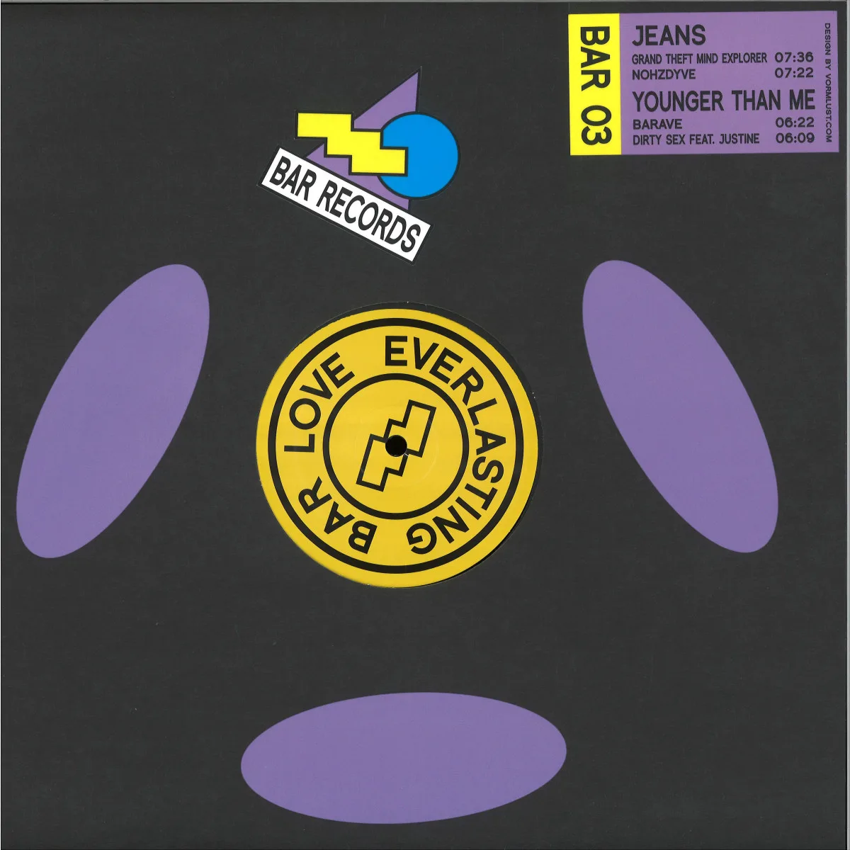 Jeans/Younger Than Me — BAR Records 03