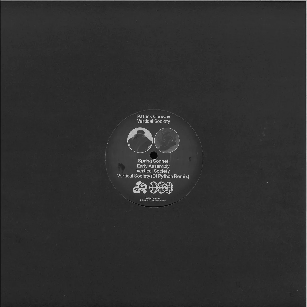 Back cover — Patick Conway — Vertical Society EP