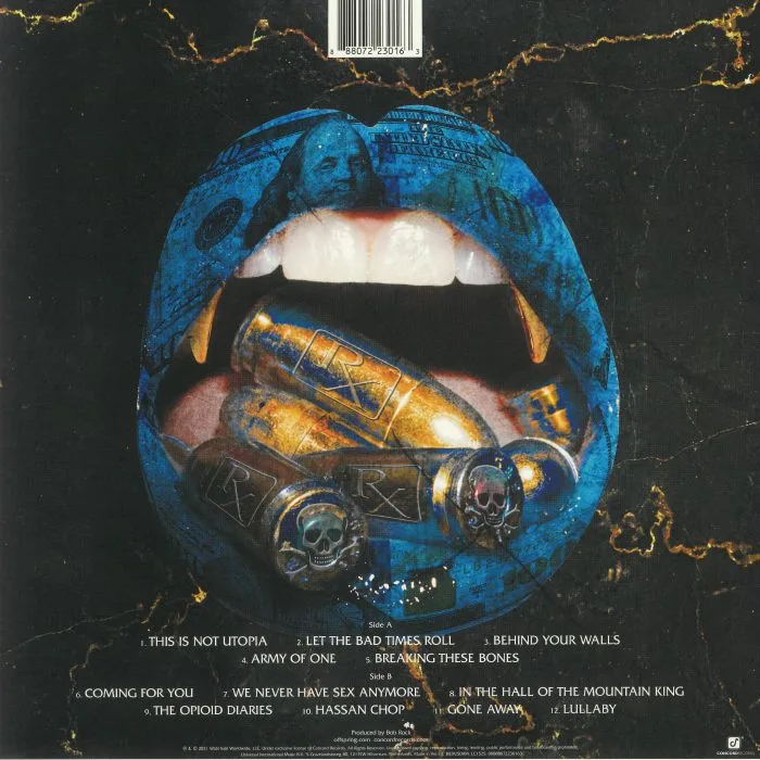 Обратная сторона обложки — The OFFSPRING — Let The Bad Times Roll
