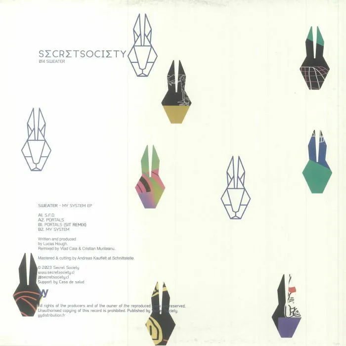 Back cover — SWEATER — My System EP (B-STOCK)