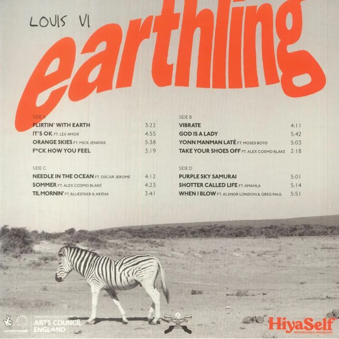 Back cover — LOUIS VI — Earthling