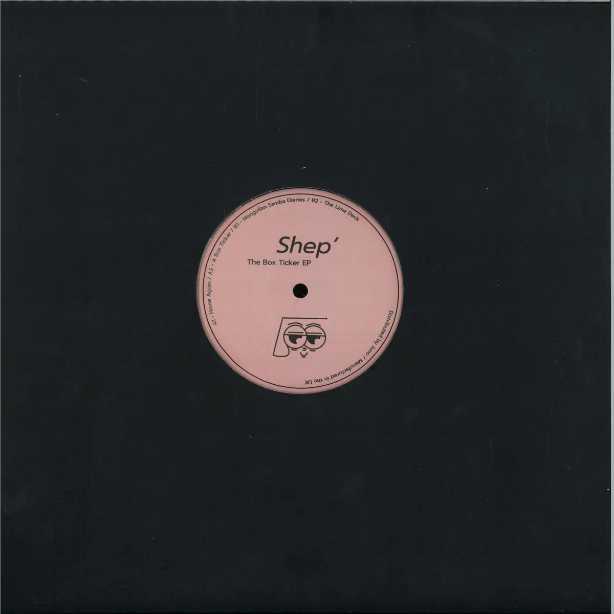 Back cover — Shep' — The Box Ticker EP