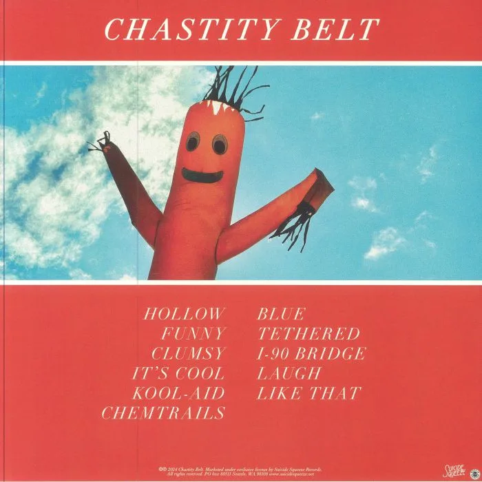 Обратная сторона обложки — CHASTITY BELT — Live Laugh Love