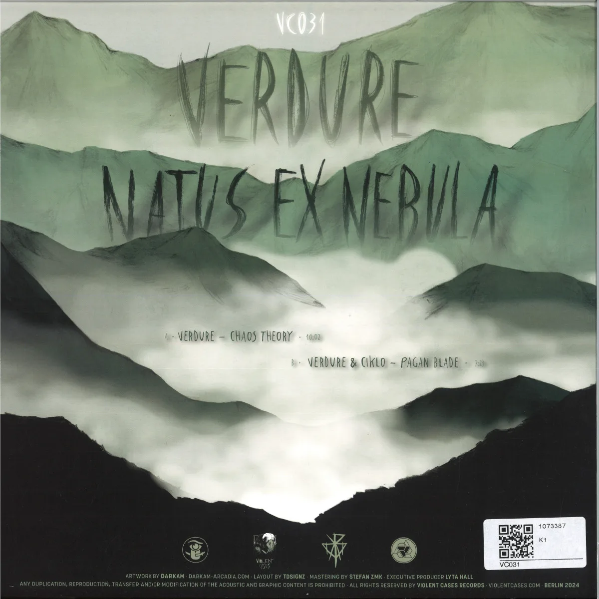 Back cover — Verdure,Ciklo — Natus Ex Nebula