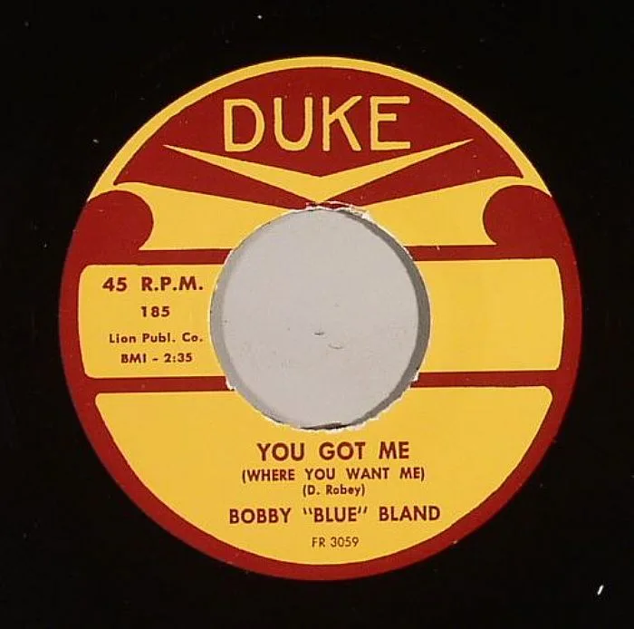 Bobby 'Blue' BLAND — You Got Me (Where You Want Me)