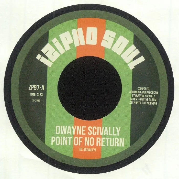 Front cover — Dwayne SCIVALLY — Point Of No Return