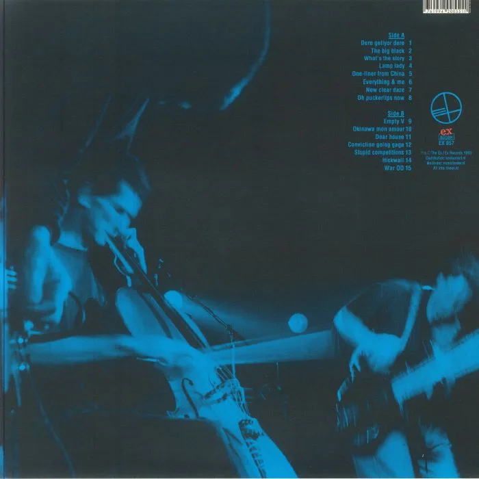 Обратная сторона обложки — The EX / TOM CORA — And The Weathermen Shrug Their Shoulders (reissue)