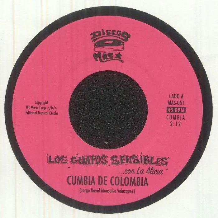 Лицевая сторона обложки — LOS GUAPOS SENSIBLES with LA ALICIA — Cumbia De Colombia