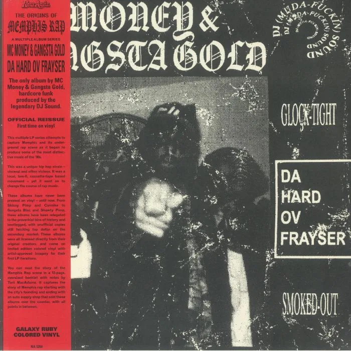 MC MONEY / GANGSTA GOLD — Da Hard Ov Frayser (reissue)