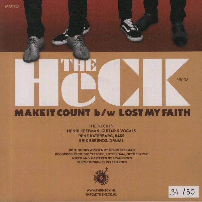 Back cover — HECK — Make It Count