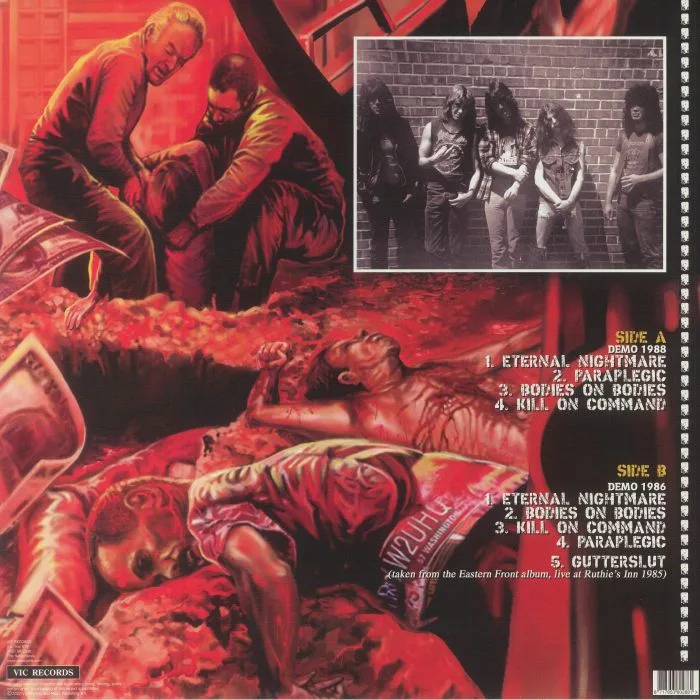 Back cover — VIO LENCE — Kill On Command