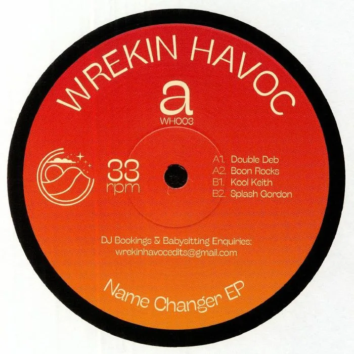 Front cover — WREKIN HAVOC — Name Changer EP