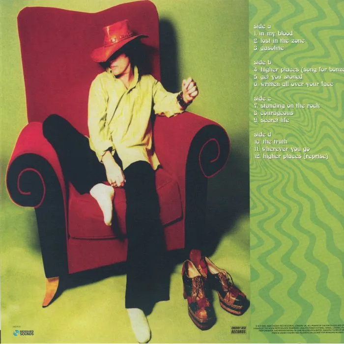 Обратная сторона обложки — Glenn HUGHES — Songs In The Key Of Rock (reissue)