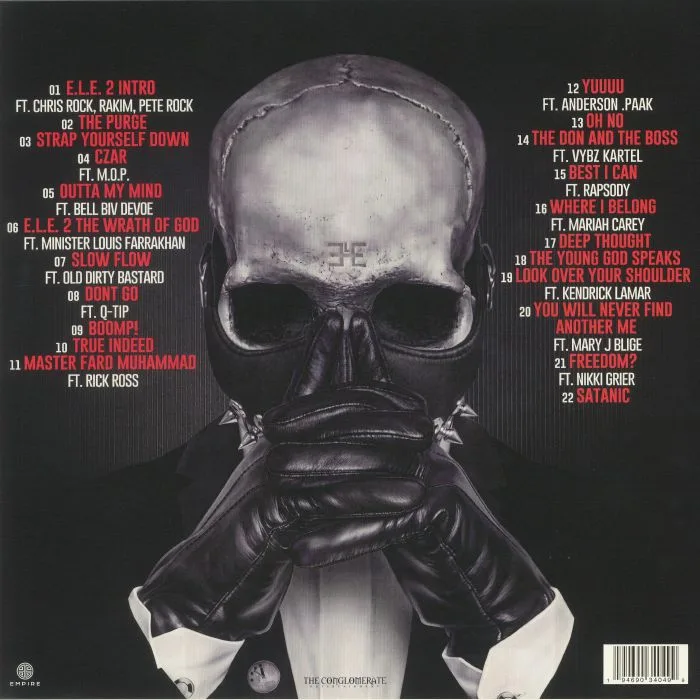Back cover — BUSTA RHYMES — Extinction Level Event 2: The Wrath Of God