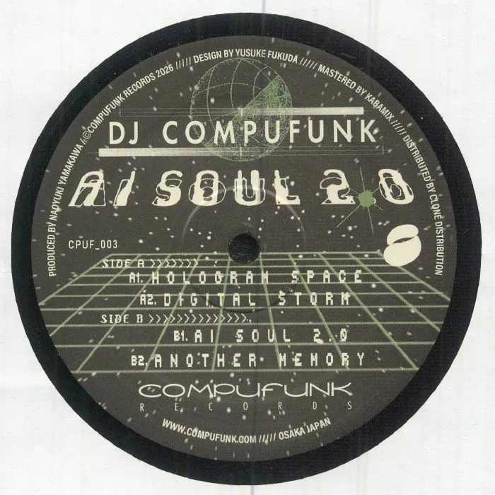 Front cover — DJ COMPUFUNK — AI Soul 2.0