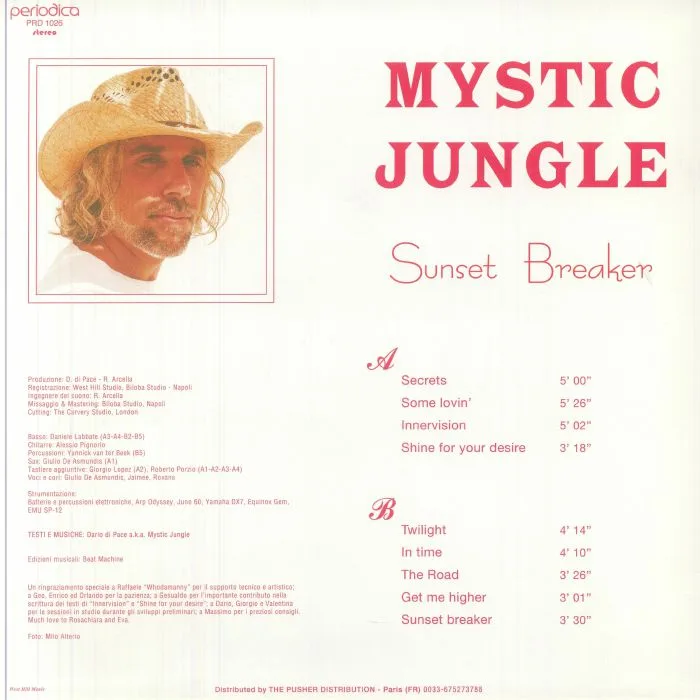 Back cover — MYSTIC JUNGLE — Sunset Breaker