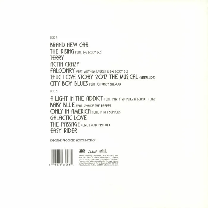 Back cover — ACTION BRONSON — Mr Wonderful