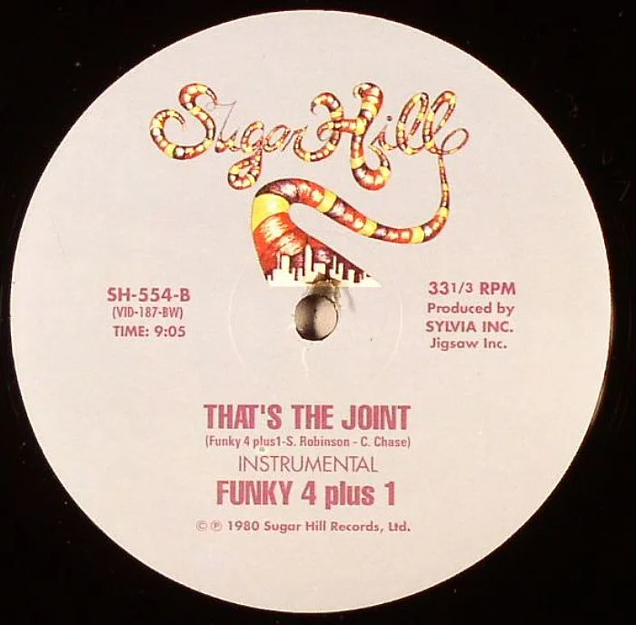 Back cover — FUNKY 4 + 1 — That's The Joint