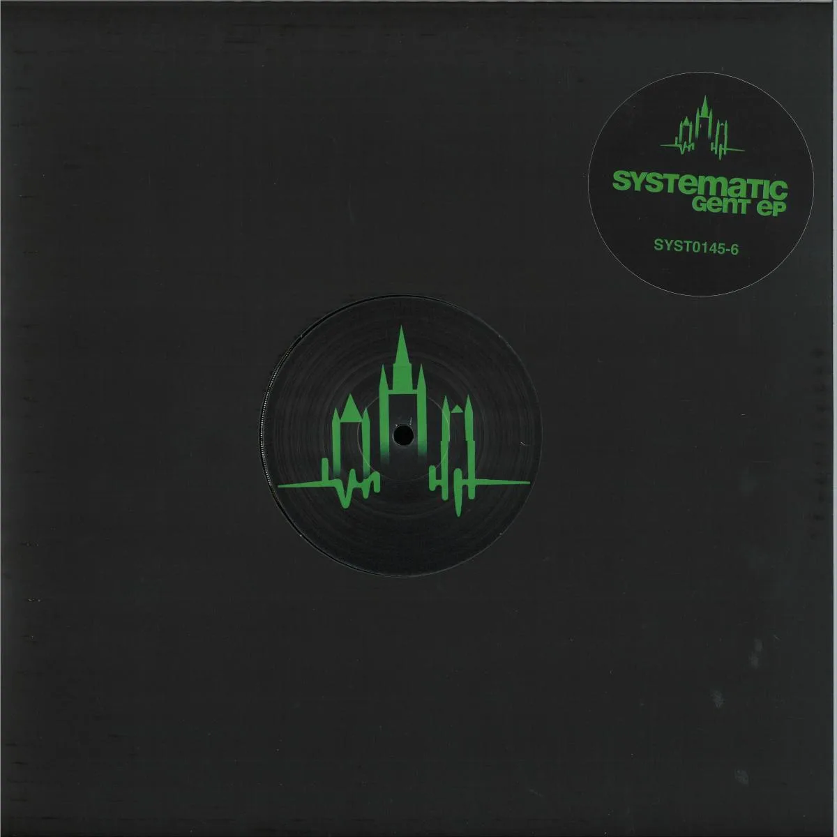 Лицевая сторона обложки — Various — Systematic Gent EP