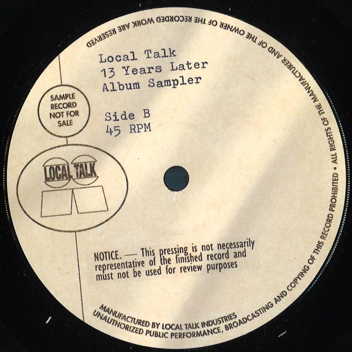 Various — 13 Years Later Sampler