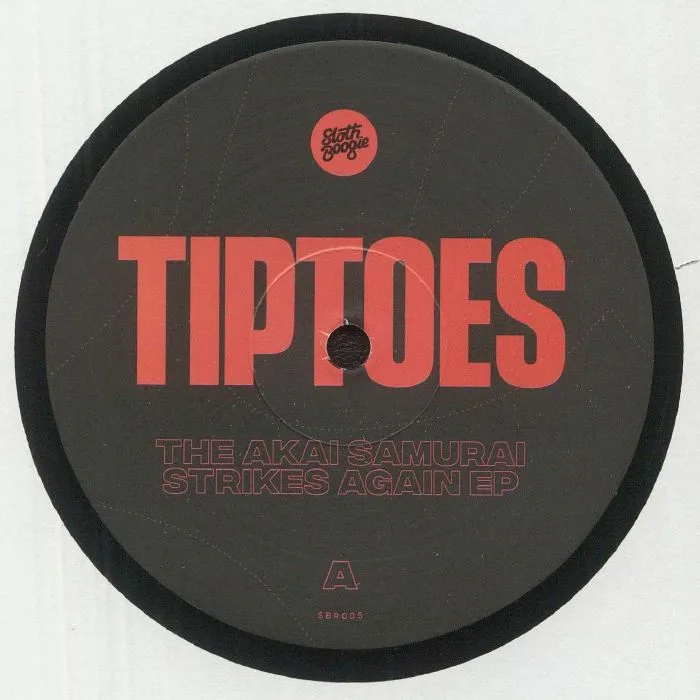Лицевая сторона обложки — TIPTOES — The Akai Samurai Strikes Again EP