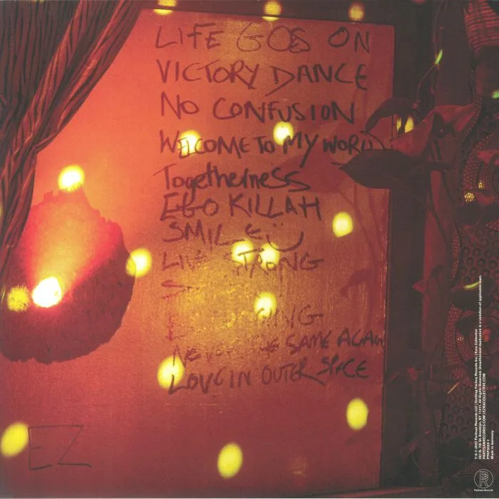 Back cover — EZRA COLLECTIVE — Where I'm Meant To Be
