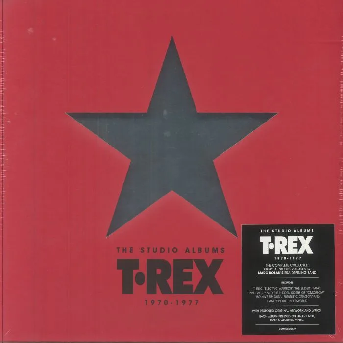 T REX — The Studio Albums T Rex 1970-1977