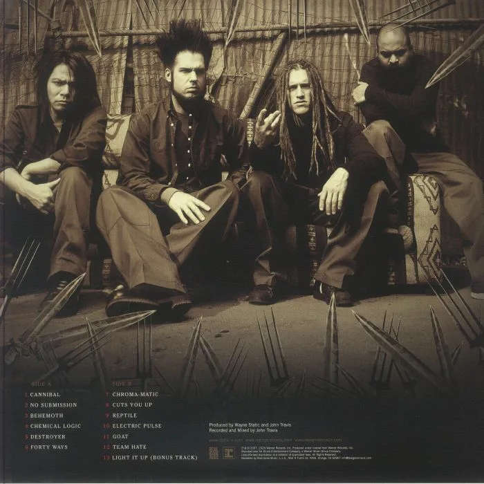 Back cover — STATIC X — Cannibal (remastered)