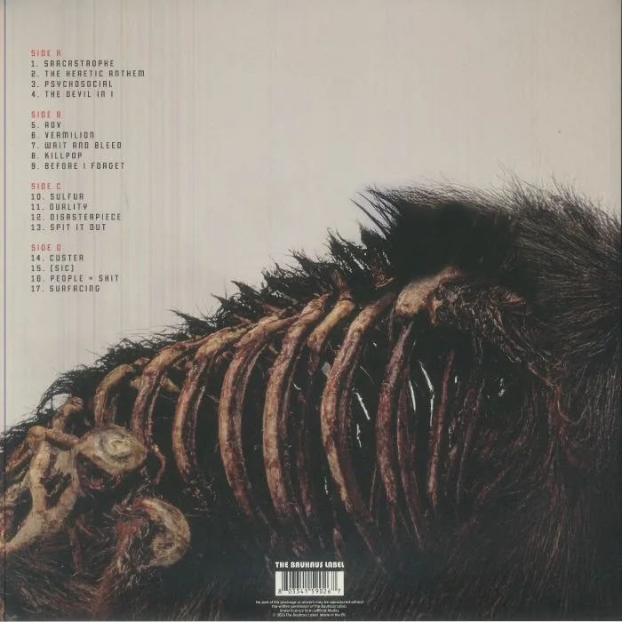 Back cover — SLIPKNOT — Rock In Rio