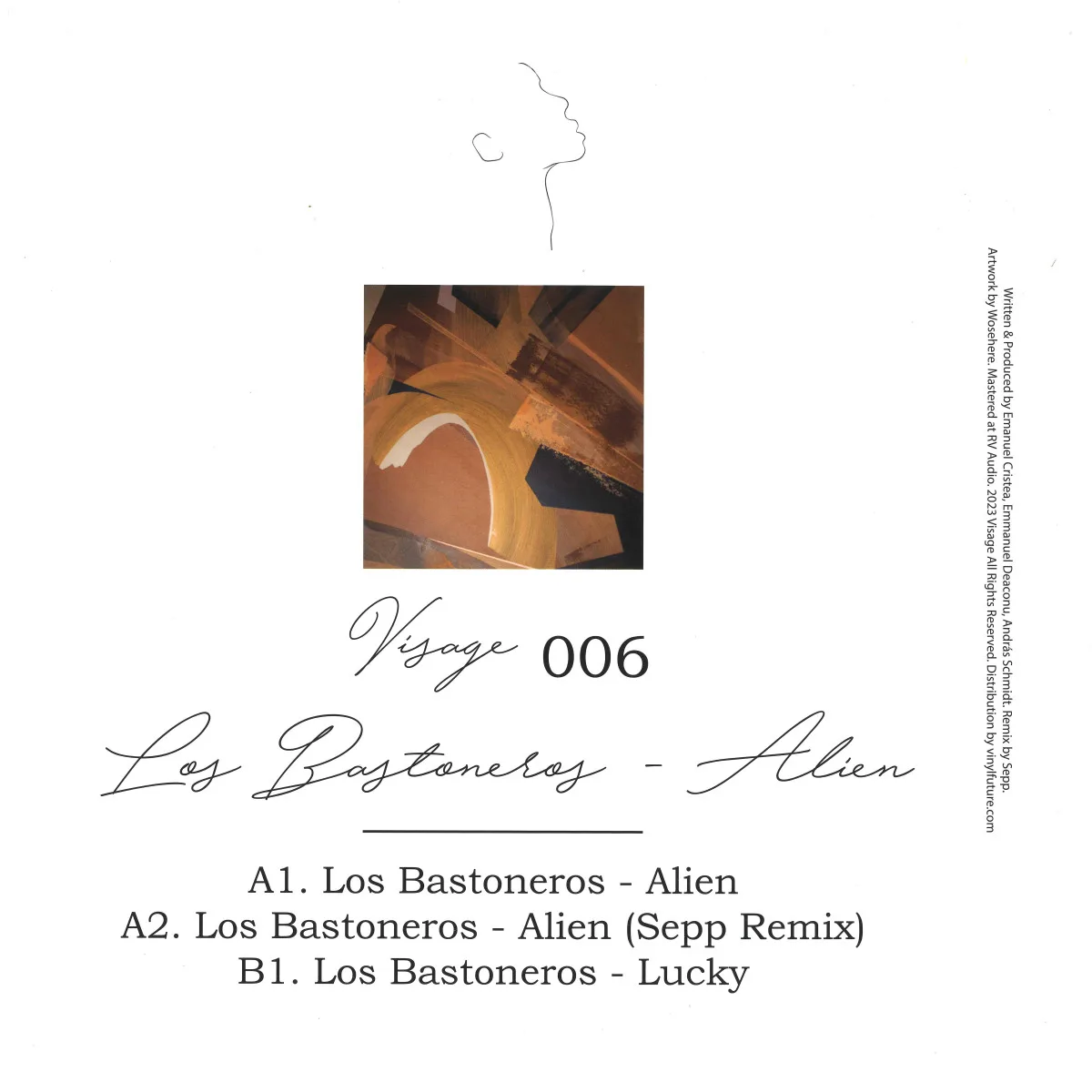 Обратная сторона обложки — Los Bastoneros — Alien