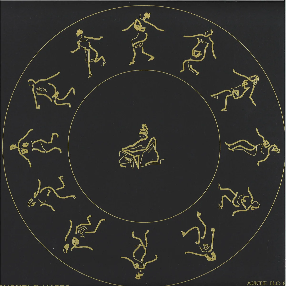 Front cover — Auntie Flo/Sarathy Korwar — Shruti Dance EP