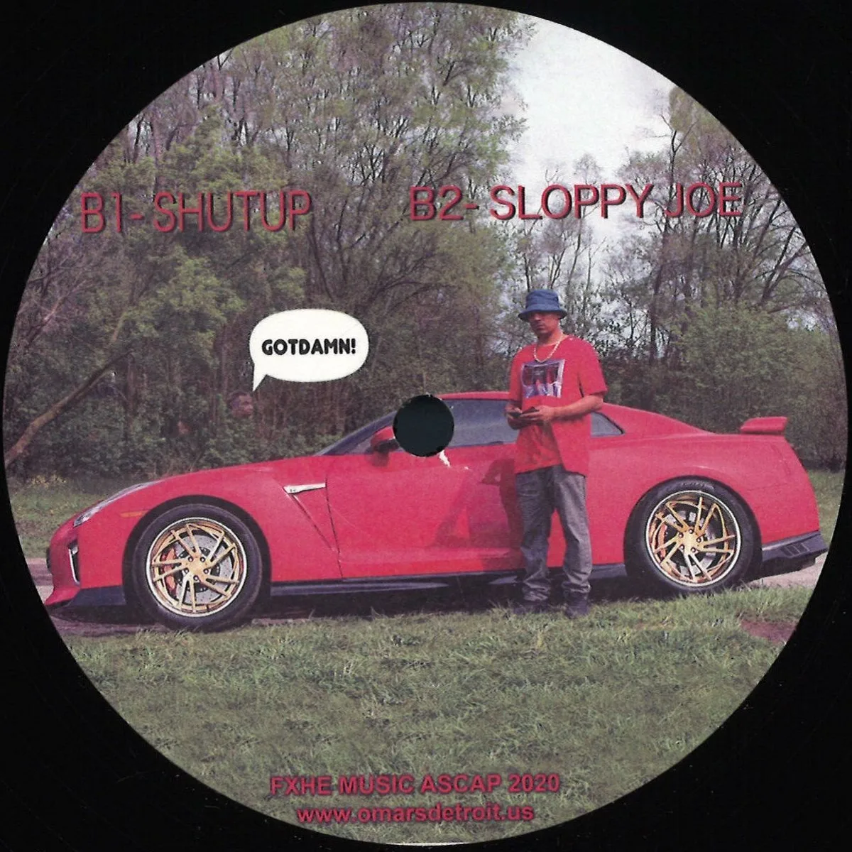 Лицевая сторона обложки — Omar S — Still Fucking Resident Advisor EP