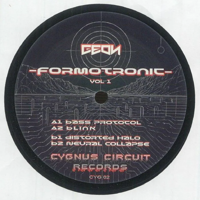 Лицевая сторона обложки — GEON — Formotronic Vol 1