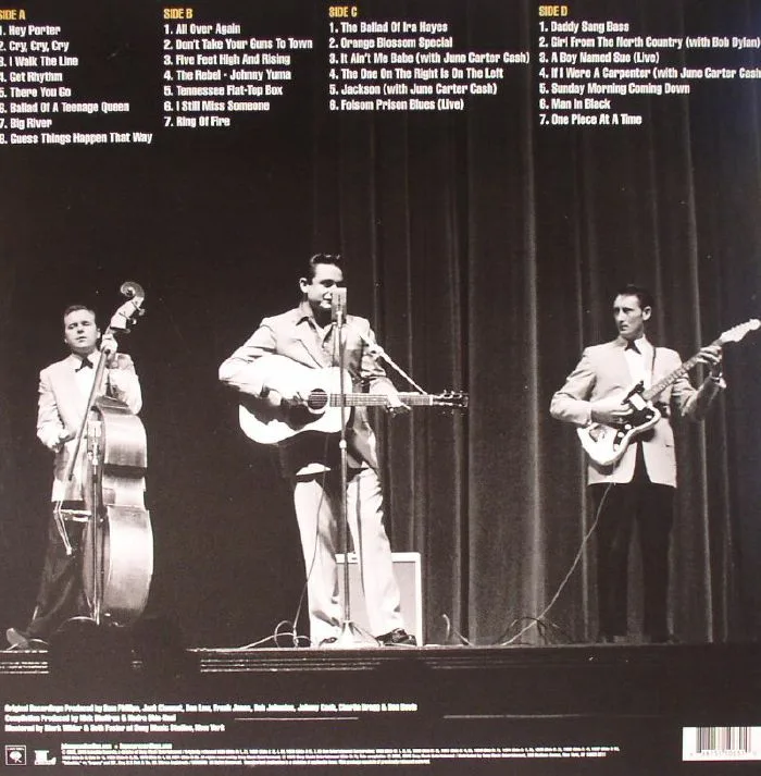 Back cover — Johnny CASH — The Essential Johnny Cash (remastered)