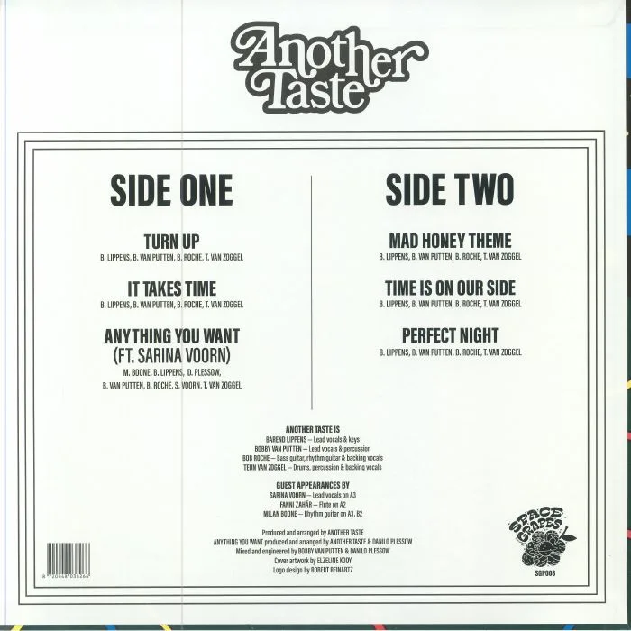 Back cover — ANOTHER TASTE — Another Taste