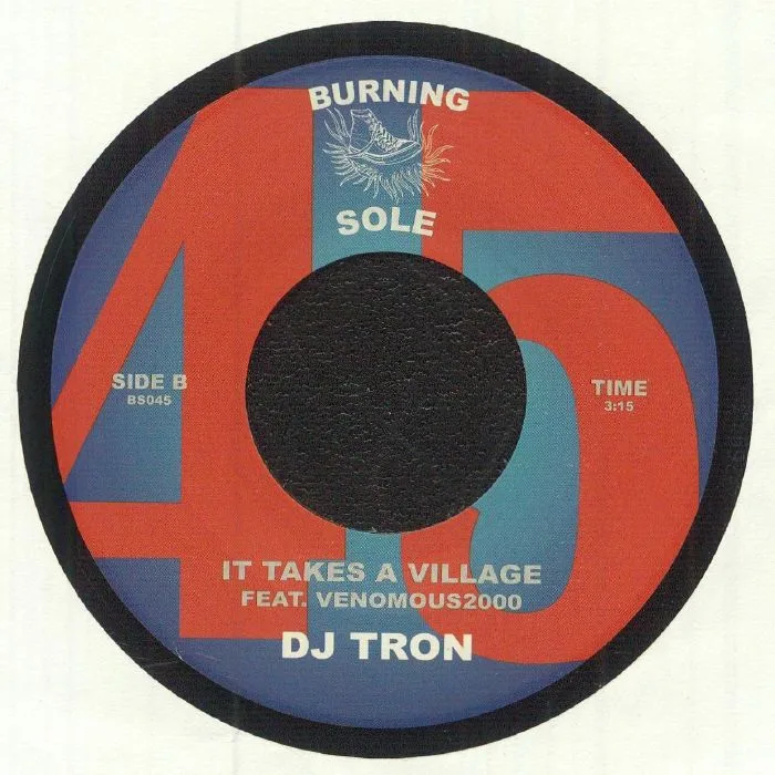 Back cover — DJ TRON feat VENOMOUS2000 — Forty5