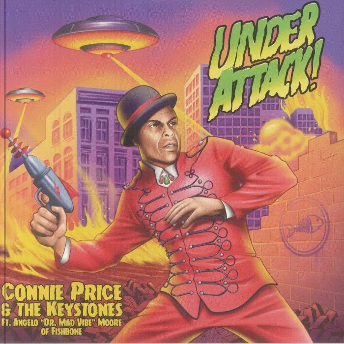 Connie & THE KEYSTONES PRICE feat ANGELO MOORE — Under Attack!