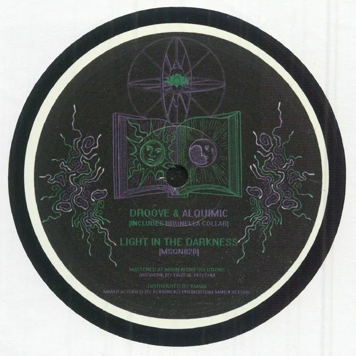 Front cover — DROOVE / ALQUIMIC / BRUNELLA — Light In The Darkness EP