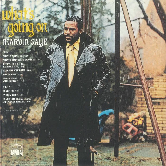 Back cover — Marvin GAYE — What's Going On (reissue)