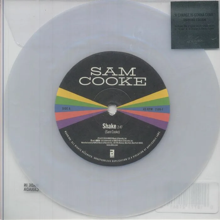 Front cover — Sam COOKE — A Change Is Gonna Come (Diamond Edition) (Record Store Day Black Friday RSD 2024)